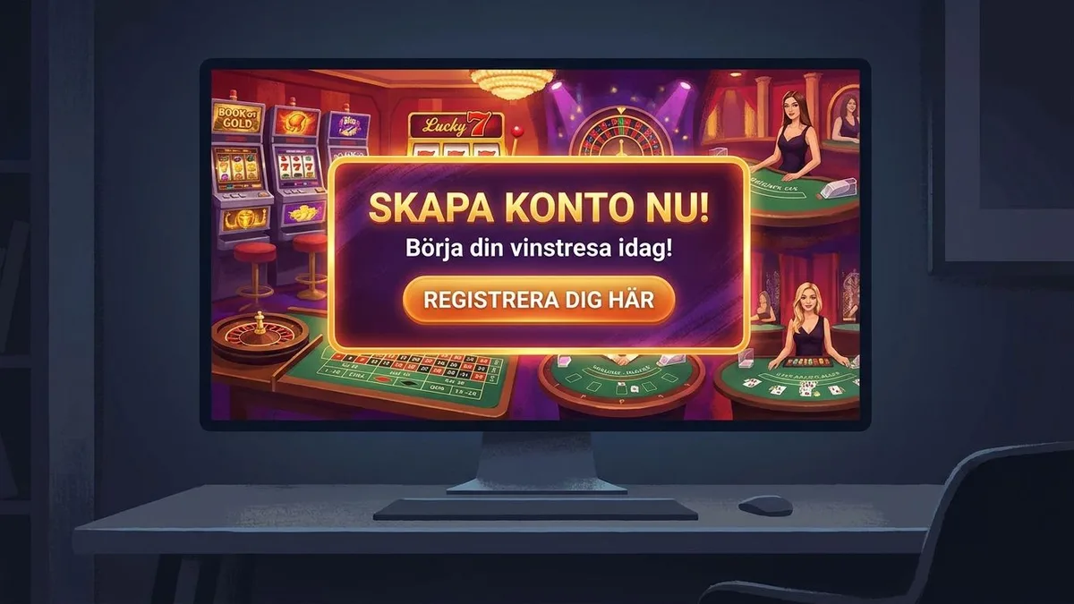 Registrera dig med bonus