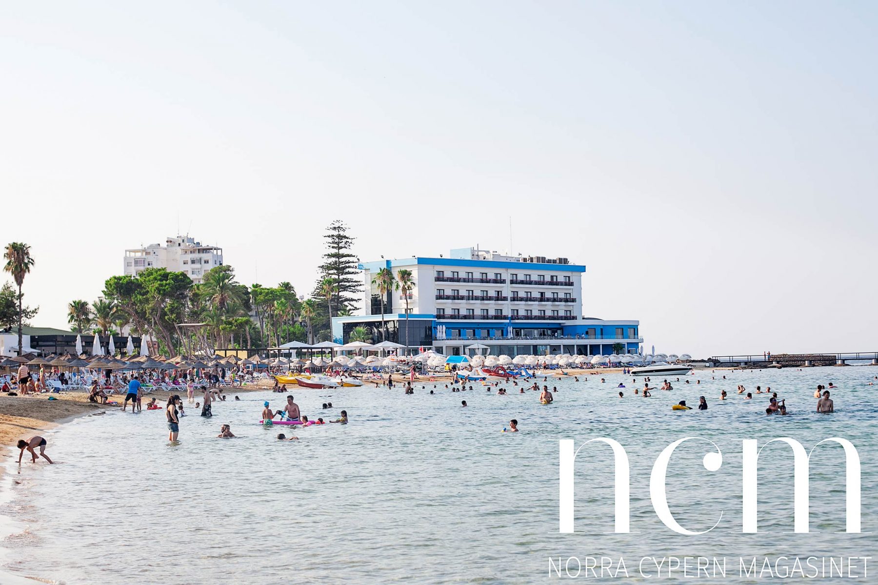 Palm Beach Hotell i Famagusta Norra Cypern