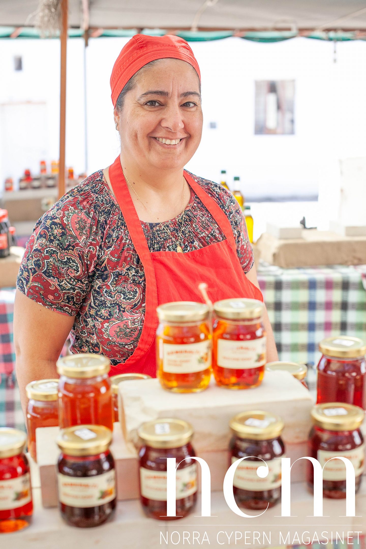 egen tillverkad honung och marmelad säljs utanför Kemeraltı Restaurant