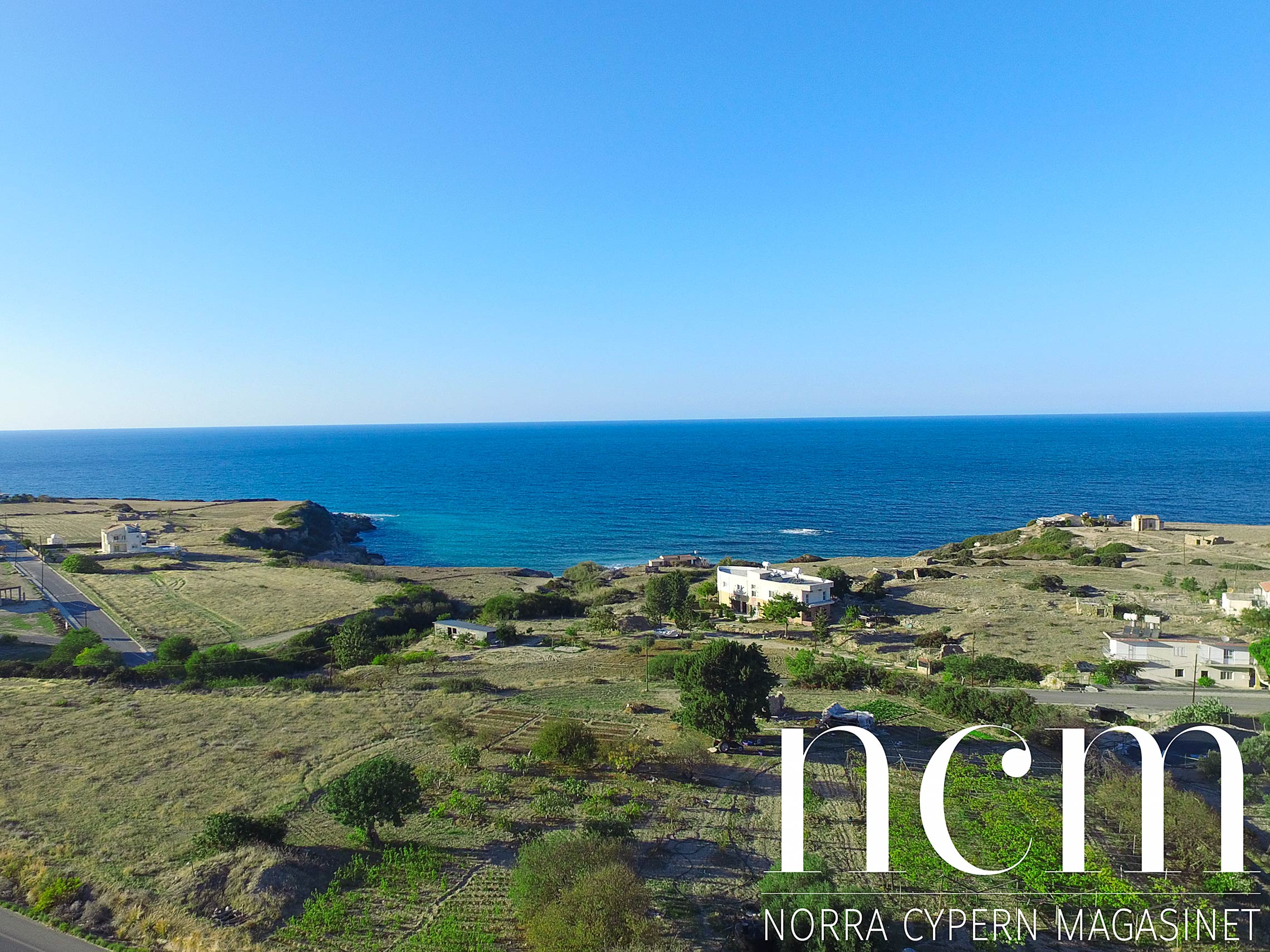 utsikt från sinya bungalows på norra cypern