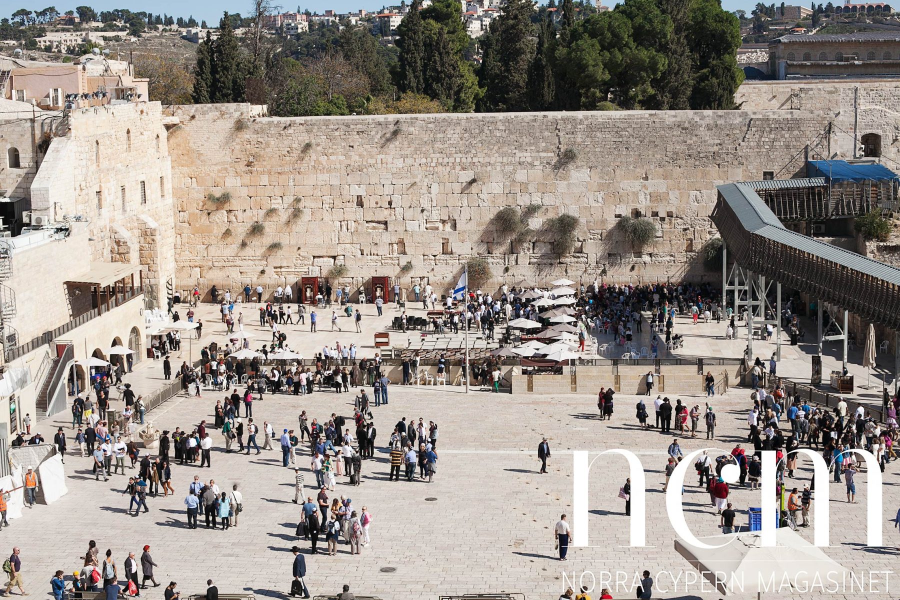 klagomuren i jerusalem i israel