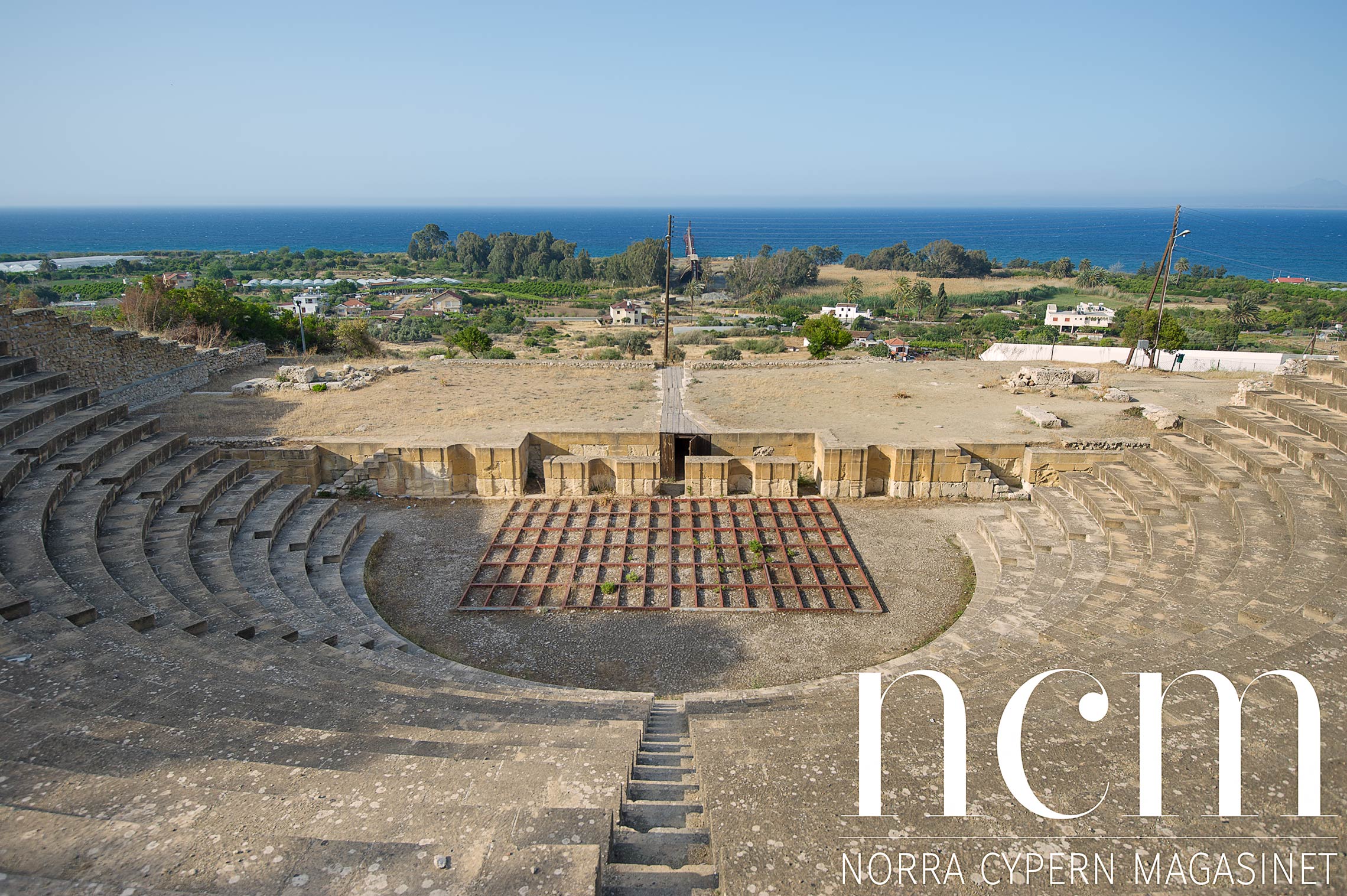 soli ligger på cyperns västra kust och har en amfiteater